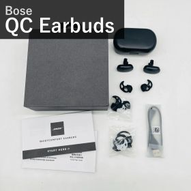 Bose QuietComfort Earbuds ボーズ クワイエットコンフォート イヤーバッズ ワイヤレスイヤホン Bluetooth ノイズキャンセリング マイク付 トリプルブラック QC Earbuds BLK 防滴 ワイヤレス充電対応