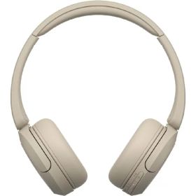【エントリーで最大全額ポイント還元｜7/5まで】 SONY｜ソニー ブルートゥースヘッドホン ベージュ WH-CH520 CZ [オーバーヘッド型 /Bluetooth対応]
