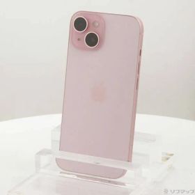 ソフマップ 〔中古品〕 iPhone15 256GB ピンク MTMP3J／A SIMフリー【262】