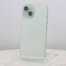 ソフマップ 〔中古品〕 iPhone15 256GB グリーン MTMT3J／A SIMフリー【258】