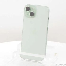 ソフマップ 〔中古品〕 iPhone15 256GB グリーン MTMT3J／A SIMフリー【198】