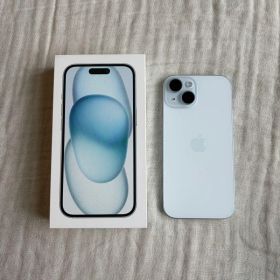 iPhone15 128GB Blue SIMフリー（Appleストア購入品）