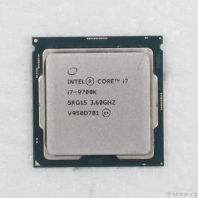 ソフマップ 〔中古品〕 Core i7 9700K 〔3.6GHz／LGA 1151〕【262】