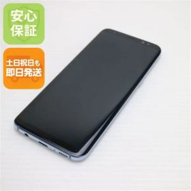 超美品 au SCV36 Galaxy S8 ブルー 即日発送 スマホ SAMSUNG au 本体 白ロム 土日祝発送OK 09000