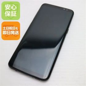 美品 au SCV36 Galaxy S8 ブラック 即日発送 スマホ SAMSUNG au 本体 白ロム 土日祝発送OK 05000