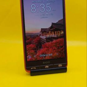 BASIO kyv43 スマートフォン ピンク 5インチ