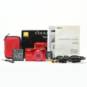 ＜良品＞ Nikon COOLPIX S6300 アーバンレッド｜日常撮影に最適(コンパクトデジタルカメラ)