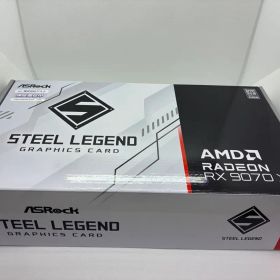 【新品】Radeon RX9070XT Steel Legend 16GB