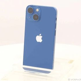 ソフマップ 〔中古品〕 iPhone13 mini 128GB ブルー MLJH3J／A SIMフリー【198】