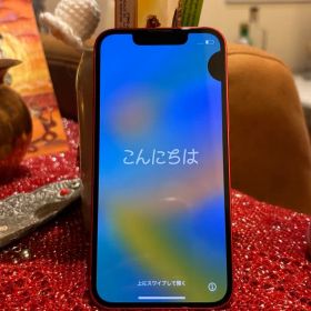 美品iPhone13miniレッド