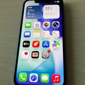 iPhone13mini 128GB ブルー SIMフリー新品バッテリー100%