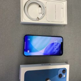 美品 国内版 SIMフリー iPhone 13mini 128GB ブルー色