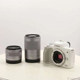 ソフマップ 〔中古品〕 EOS Kiss M2 ダブルズームキット ホワイト【262】