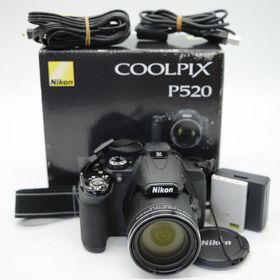 ニコン(Nikon)の■良品■COOLPIX P520 光学42倍ズーム ブラック P520BK(コンパクトデジタルカメラ)