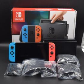 【限定セール】 Nintendo Switch ブルー レッド 箱付き 本体
