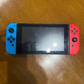 ジャンク品充電不可 Nintendo Switch 本体 青と赤のJoy-Con