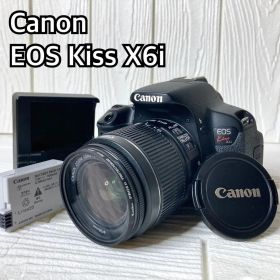 Canon EOS kiss X6i デジタル一眼レフ 動作品 レンズキット