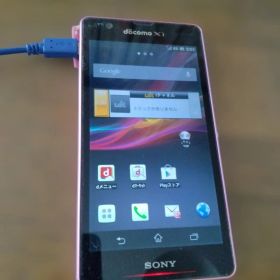 SONY SO-04E スマートフォン本体 ピンク