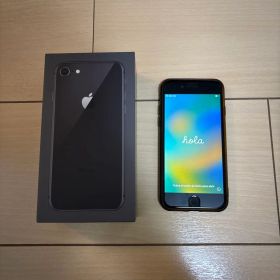 Apple iPhone 8 スペースグレー 本体
