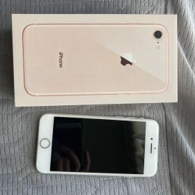iPhone 8 シルバー 64GB SIMフリー 本体と箱