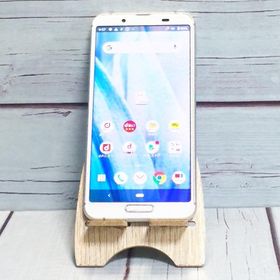 docomo AQUOS sense3 SH-02M シルバーホワイト 本体 白ロム SIMロック解除済み SIMフリー B167715