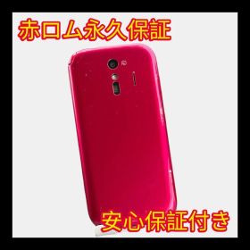 中古品 FUJITSU らくらくスマートフォン me F-01L ピンク A140