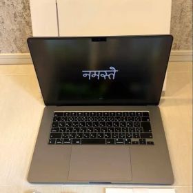 AppleMacBookAir 15インチ スペースグレイ本体 MQKQ3J/A