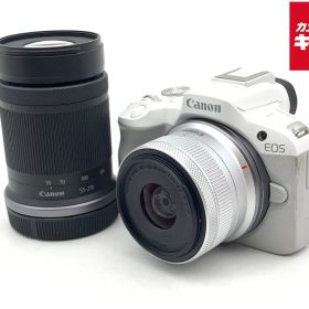 【中古】 【並品】 キヤノン EOS R50 ダブルズームキット ホワイト