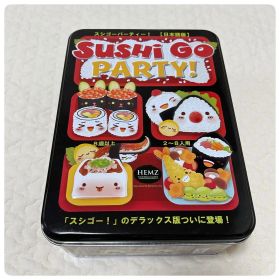 【美品】スシゴー・パーティ！ 日本語版 ボードゲーム 2〜8人 缶ケース