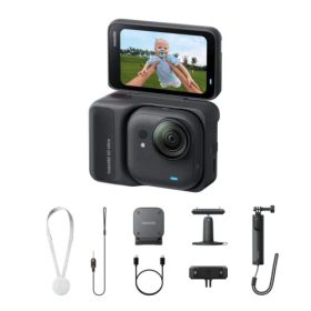 Insta360 Insta360 GO ULTRA ミッドナイトブラック 4Kアクションカメラ クリエイターバンドル CINSABEA-GOUltra06 国内正規品 GOULTRABKCB