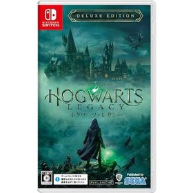【中古】ホグワーツ・レガシー デラックス・エディション【予約特典】DLC オニキス・ヒッポグリフの乗りもの 同梱 【限定版同梱物】闇の魔術パック（闇の魔術の装飾品セット & 闇の魔術のバトルアリーナ & セストラルの乗り(家庭用ゲームソフト)