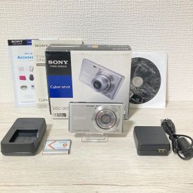 【極美品】Sony Cyber-shot DSC-W530 コンデジ シルバー