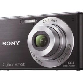 【中古】「非常に良い（無料延長保証）」SONY デジタルカメラ Cyber-Shot(サイバーショット) W530 1410万画素CCD 光学ｘ4 ブラック DSC-W530/B