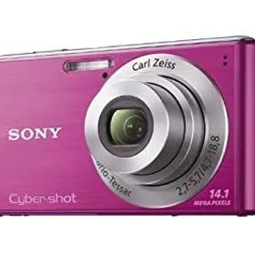 【中古】ソニー SONY デジタルカメラ Cybershot W530 1410万画素CCD 光学ｘ4 ピンク DSC-W530/P