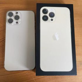 【箱付】極美品 iPhone 13 Pro MAX 256G ゴールド 本体
