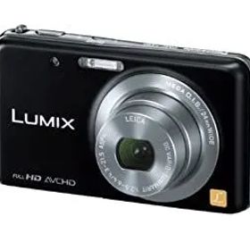 【中古】 パナソニック デジタルカメラ ルミックス FX80 光学5倍 アーバンブラック DMC-FX80-K