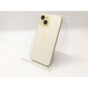 【中古】Apple 国内版 【SIMフリー】 iPhone 15 128GB イエロー MTMK3J/A【秋葉4号】保証期間１ヶ月【ランクA】