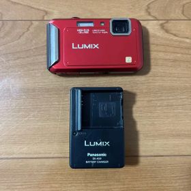 パナソニック デジカメ 赤色 DMC-FT20 中古品