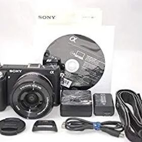 【中古】ソニー SONY ミラーレス一眼 α NEX-6 パワーズームレンズキット E PZ 16-50mm F3.5-5.6 OSS付属 NEX-6L/B i8my1cf