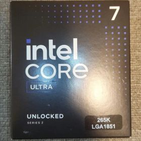 中古 Intel Core Ultra 7 265K BOX