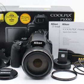 値下げ◆極上品☆ Nikon ニコン COOLPIX P1000 24-3000mm 元箱 付属品多数 ###r13341