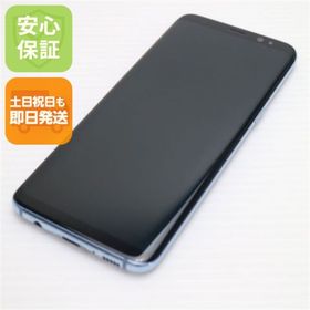 ギャラクシー(Galaxy)のSC-02J Galaxy S8 ブルー 白ロム M444(スマートフォン本体)