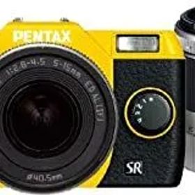 【中古】 PENTAX ミラーレス一眼 Q10 ダブルズームキット [標準ズーム 02 STANDARD ZOOM ・望遠ズーム 06 TELEPHOTO ZOOM] イエロー ブラック023 Q10 WZOO
