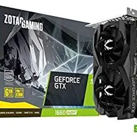 【中古-非常に良い】 ZOTAC GAMING GeForce GTX 1660 SUPER Twin Fan グラフィックスボード ZTGTX1660S-6GBTWIN/ZT-T16620F-10L VD7109
