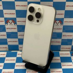 iPhone15 Pro 256GB ホワイトチタニウム MTUD3J/A SoftBank版SIM