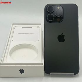 iPhone15 Pro Max 256GB ブラックチタニウム MU6P3J/A AU版SIMフリ