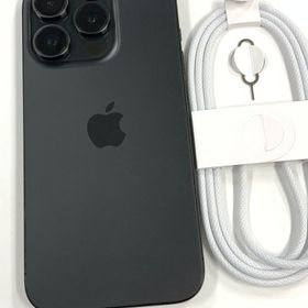 【モバイルBOX】 電池87%SIMフリー iPhone15 Pro 128GB ブラックチタニウム