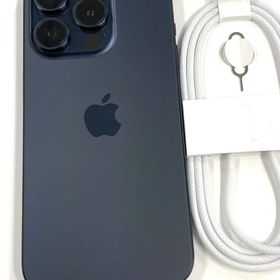 【モバイルBOX】電池88%SIMフリー iPhone15 Pro 128GB ブルーチタニウム