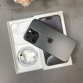 iPhone15 ProMax 256GB ブラック 国内版 SIMフリー送料無料