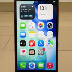 【良品・動作良好】iPhone SE 第2世代 64GB SIMフリー Red MX9U2J/A